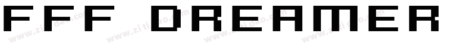 FFF Dreamer Bold Extended字体转换